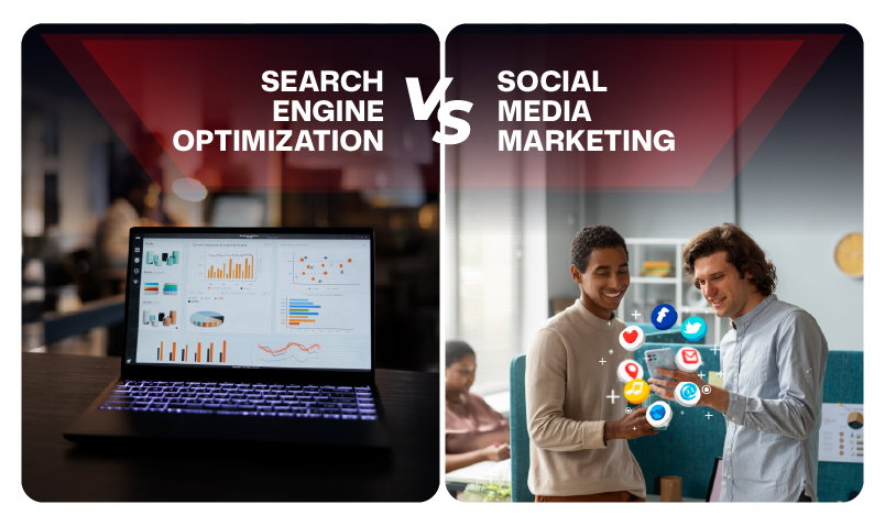 The Showdown: Search Engine Optimization (SEO) vs Social Media Marketing (SMM)